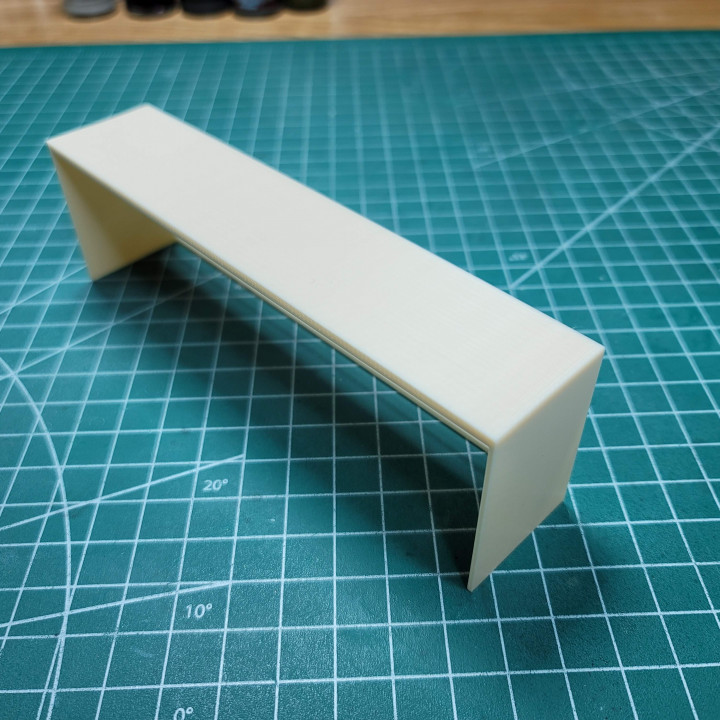 3D Printable Hobby Paint Shelf by William Hayden