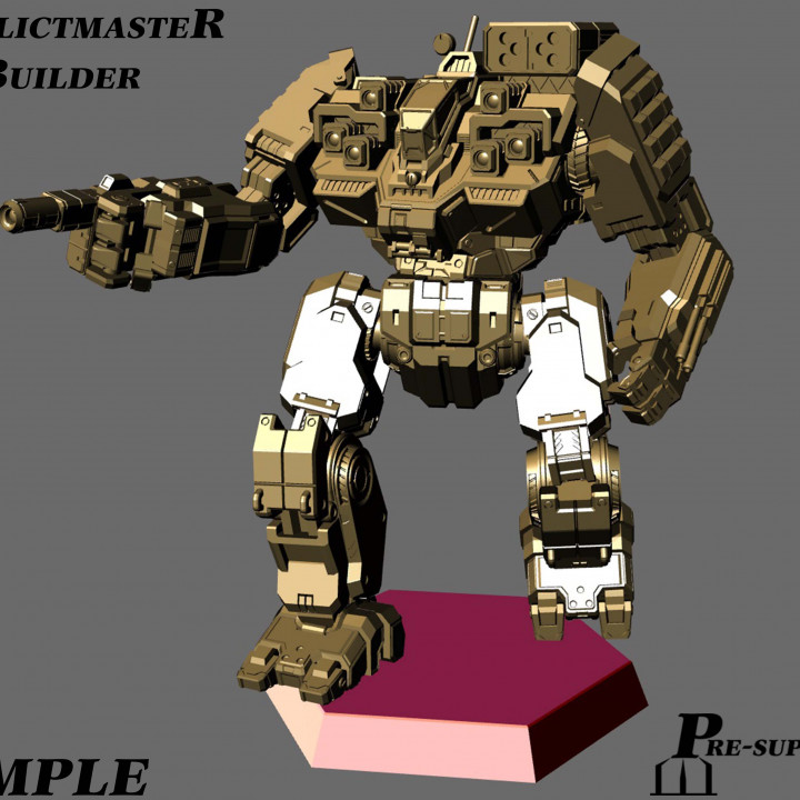 MiniaturemecH ConflictmasteR Builder - Sample image