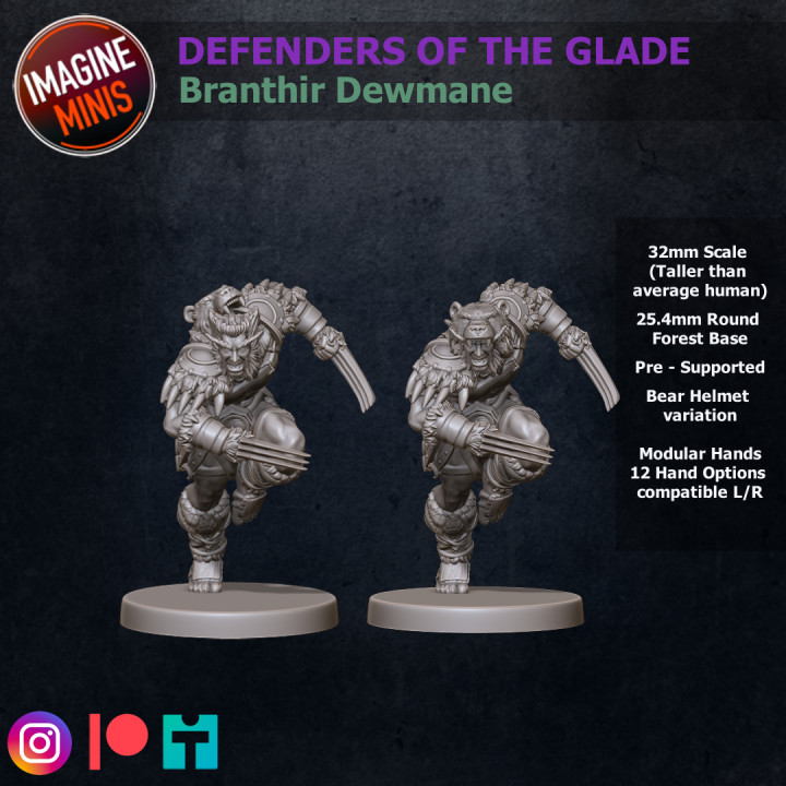 Defenders Of The Glade - Branthir Dewmane image