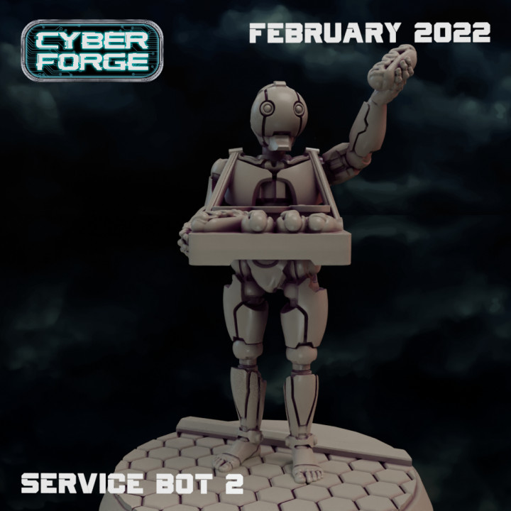 Cyber Forge Cyber Fist Tournament Service Bots image