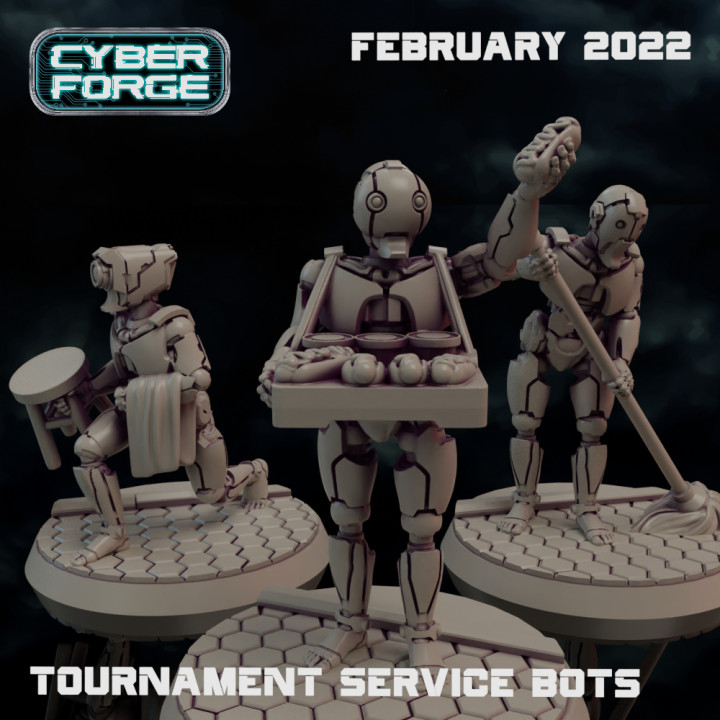 Cyber Forge Cyber Fist Tournament Service Bots image