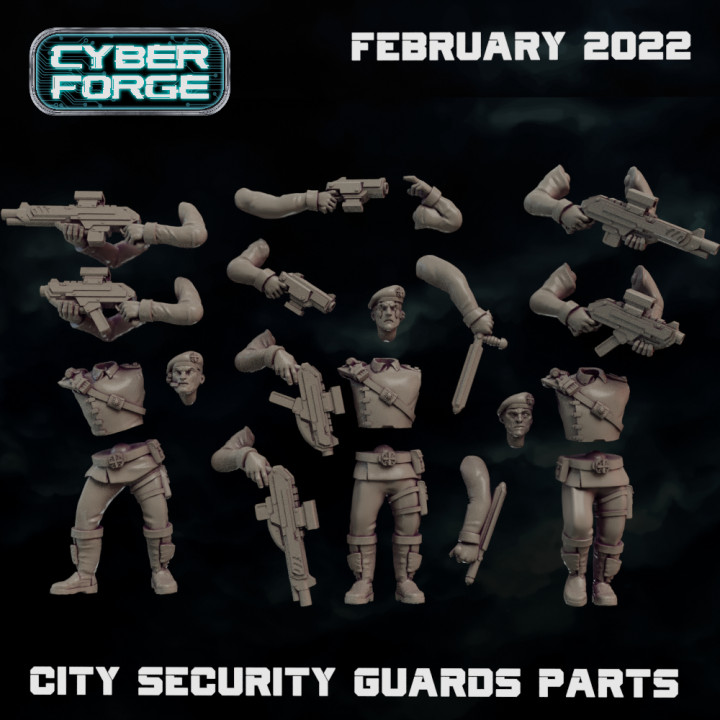 Cyber Forge Cyber Fist Tournament City Security Guards image