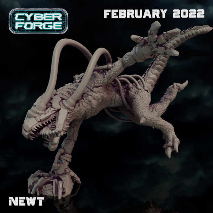 Cyber Forge Cyber Fist Tournament Newt image