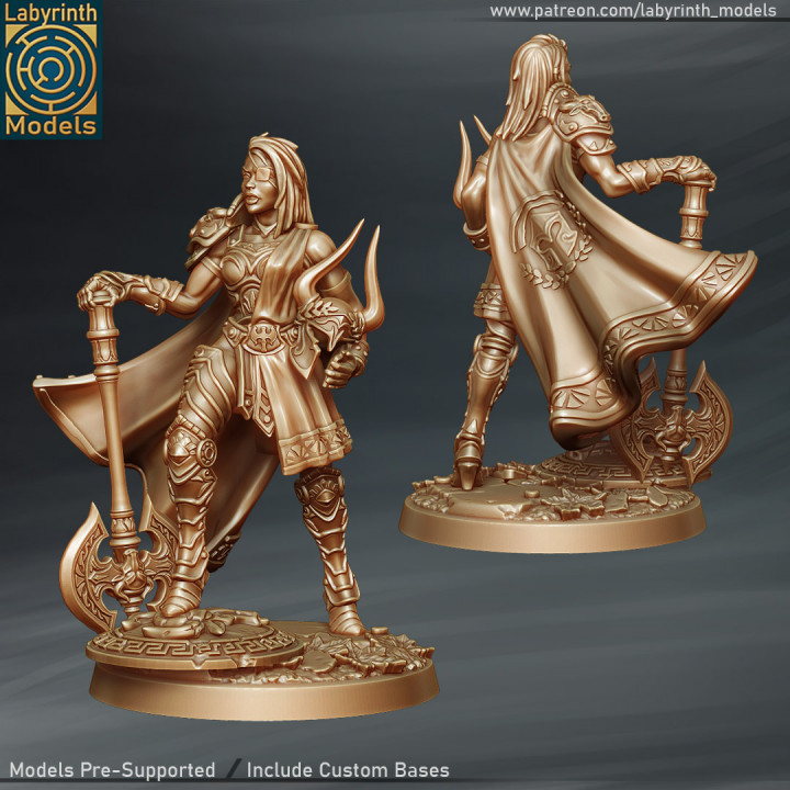 Amazon Daughter of Ares Champion - 32mm scale image