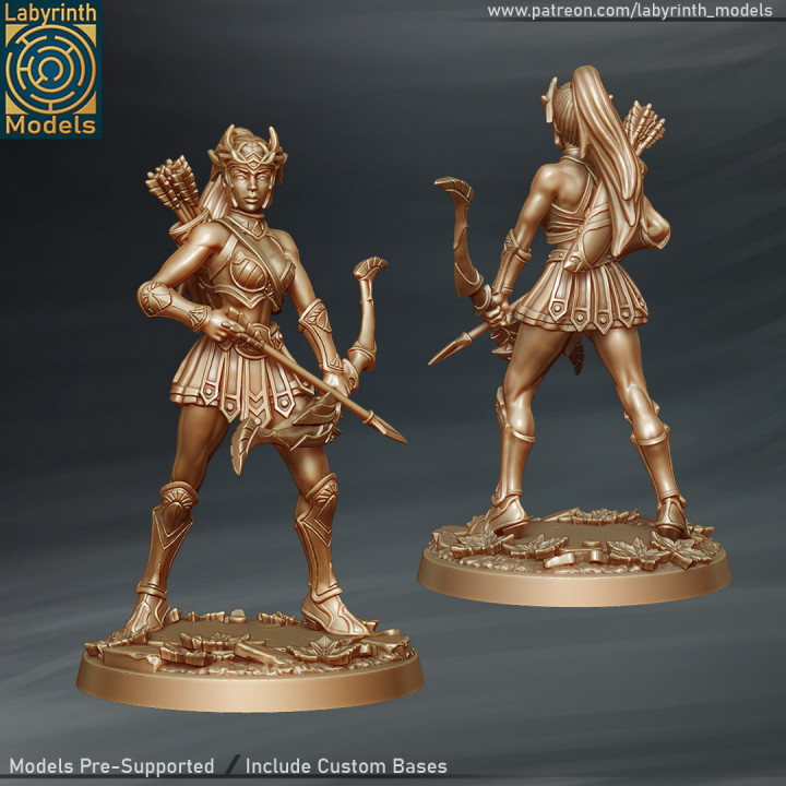 Amazon Daughters of Artemis set - 32mm scale image