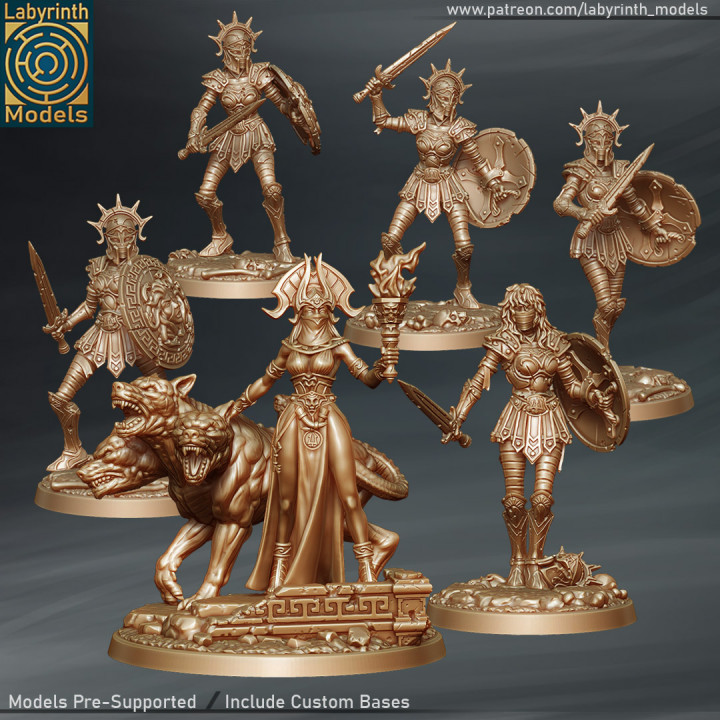 Amazon Daughters of Persephone set - 32mm scal image