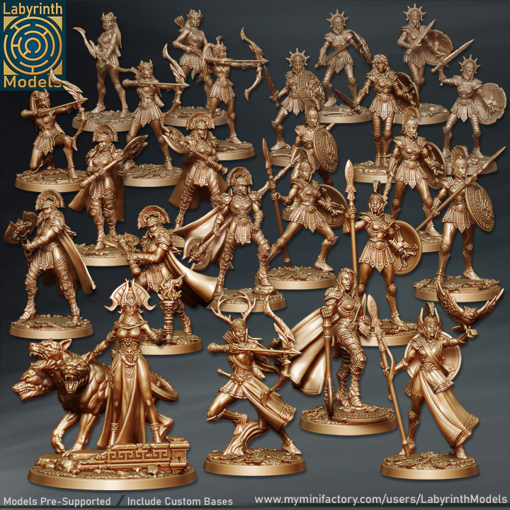 Amazons Collection Vol. 1 - 32mm scale image