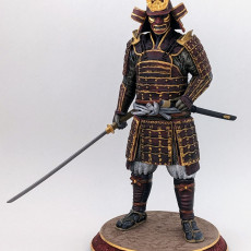 Picture of print of Samurai Figure (Pre-Supported) Dieser Druck wurde hochgeladen von Philipp Metzner