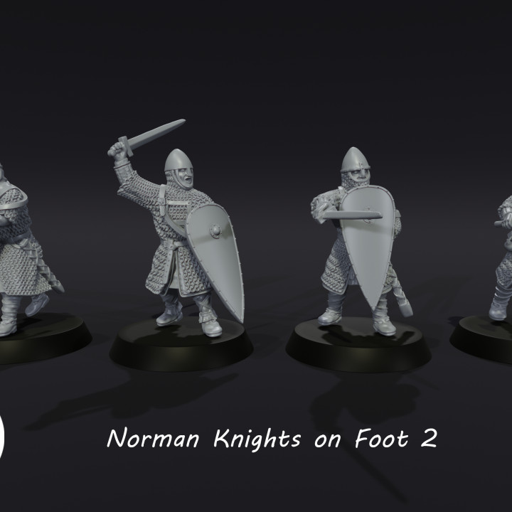 Norman Knights on Foot 2 image