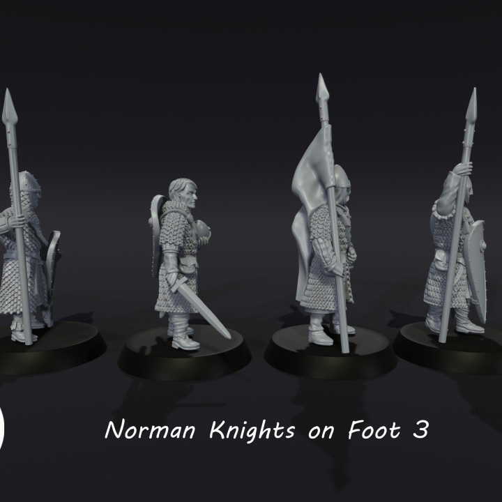 Norman Knights on Foot 3 image