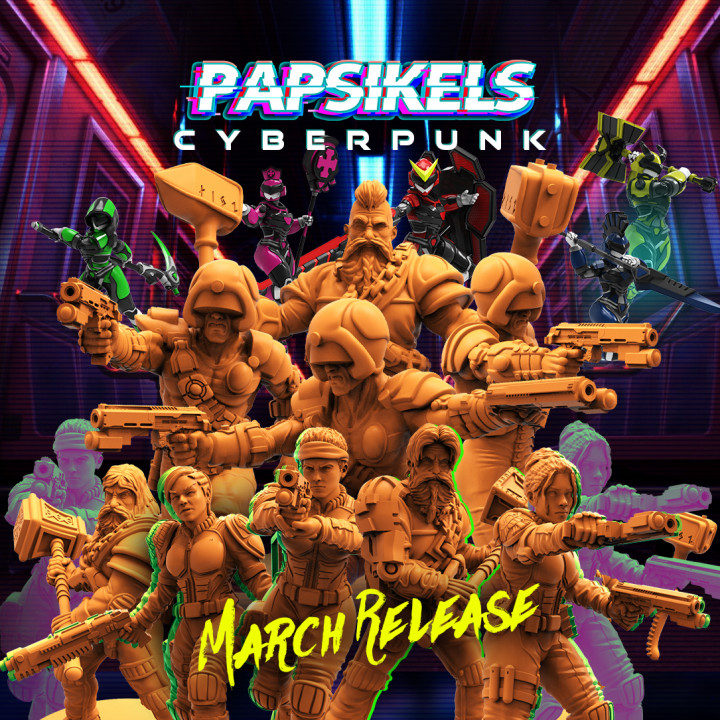 MARCH 2022 TRIBES - CYBERPUNK RELEASE image