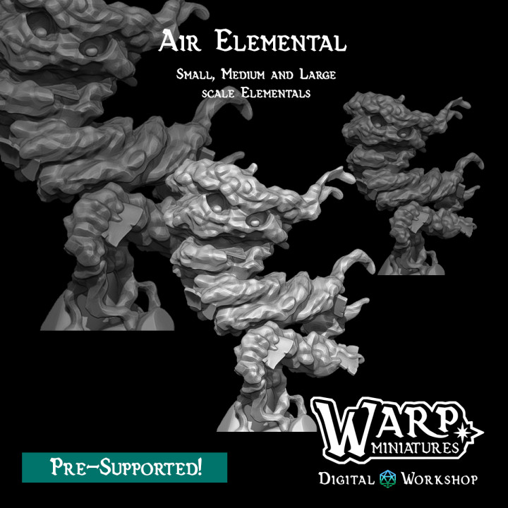 Air Elemental - Small, Medium and Large image