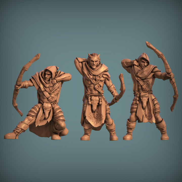 Elf Archers (M) (pre-supported) image