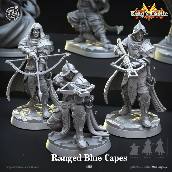 Ranged Blue Capes (Pre-Supported) image
