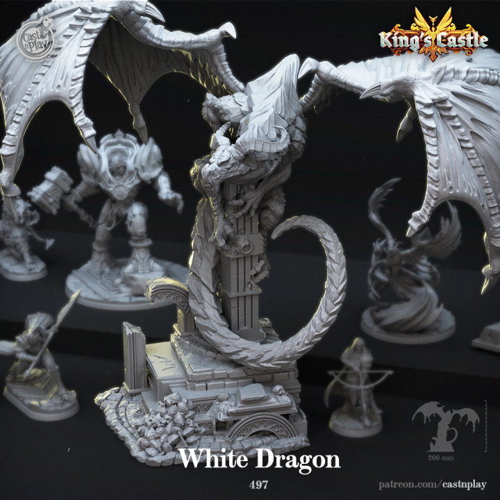 White Dragon (Pre-Supported) image