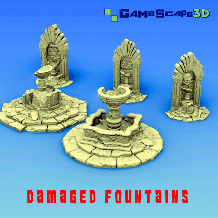 Damaged Fountains image