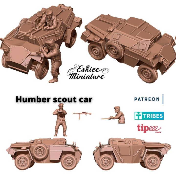 Humber scout car - 28mm image