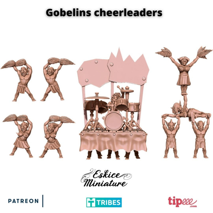Gobelins cheerleaders - 28mm image