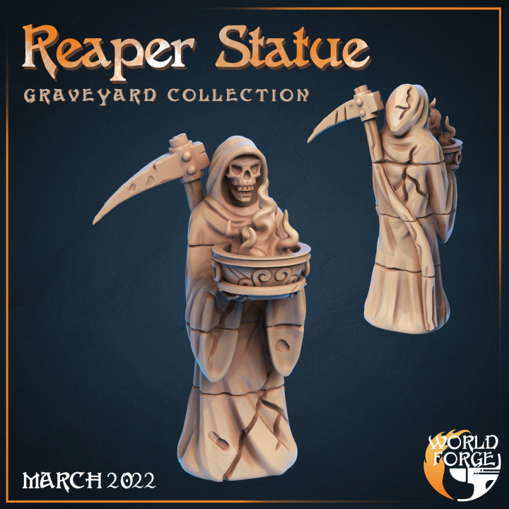 Grim Reaper Statue image