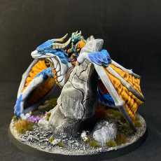 Picture of print of Wyvern Mount 4 (PRESUPPORTED)