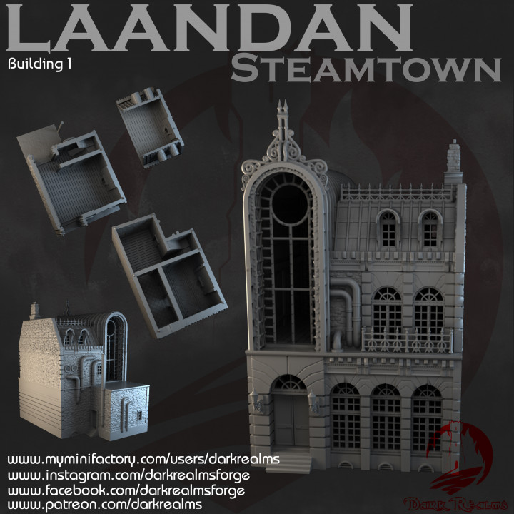 Dark Realms - Laandan Steamtown - Building 1 image