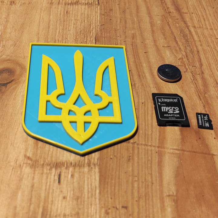 Coat of arms of Ukraine - Tryzub image
