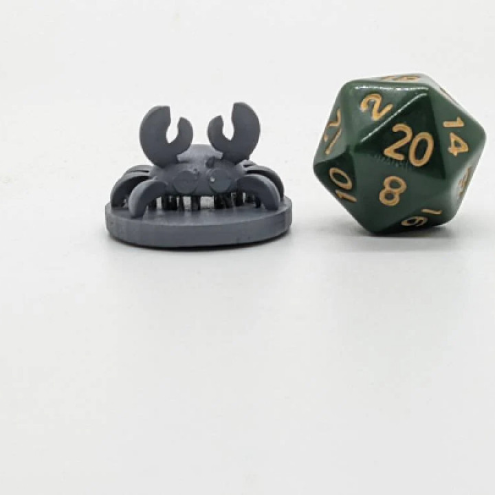 Bugsnax  inspired, Crapple, Tabletop DnD miniature image