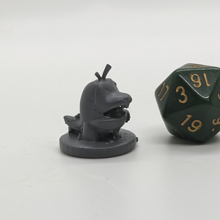 Pokemon inspired, Fuecoco Tabletop DnD miniature image