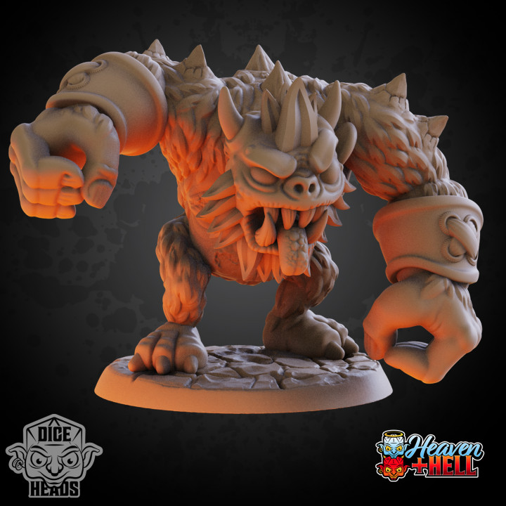 Ape Demon (pre-supported Included) image