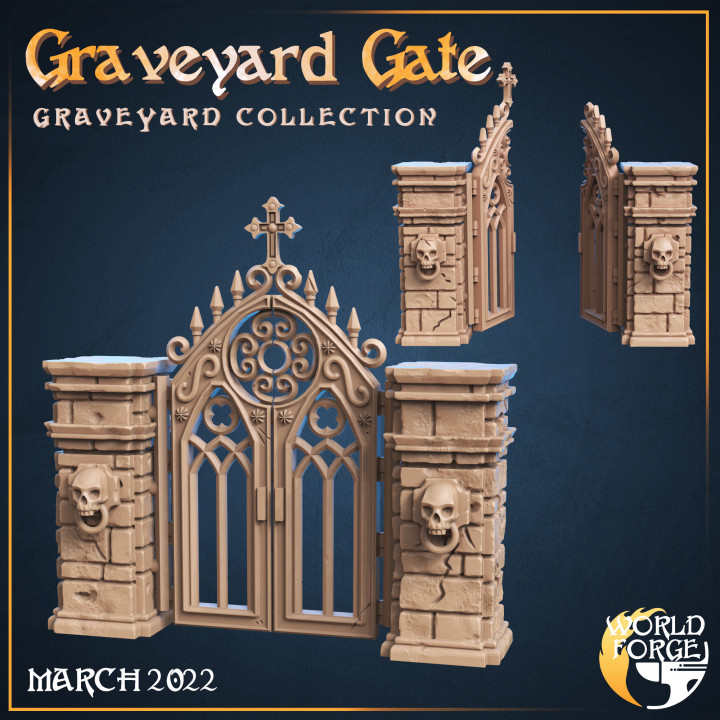 Shadowdale Graveyard Terrain Kit image