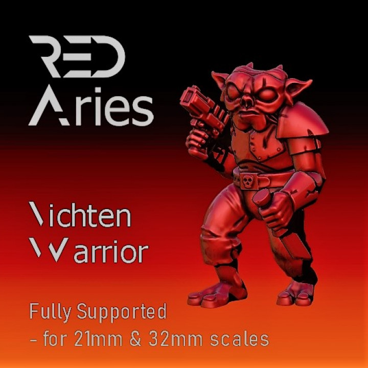 Vichten Warrior - Goblin like scifi creature image