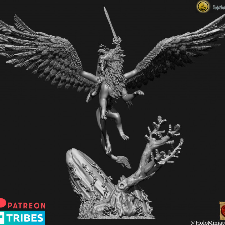 High elves lord on Gryphon