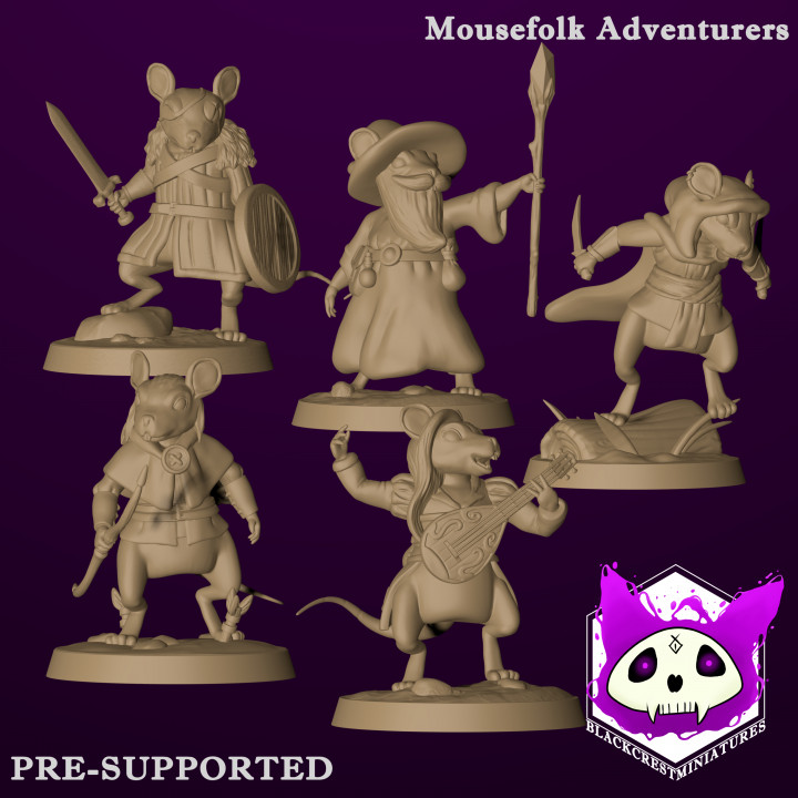 Mousefolk Adventurers image