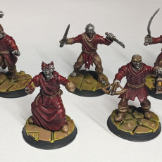 Picture of print of Assembled Cultists [PRE-SUPPORTED]