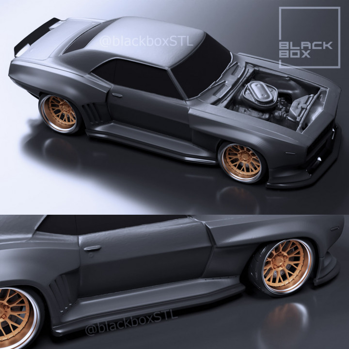 Bodykit for Camaro 69 Revell 1-25th image