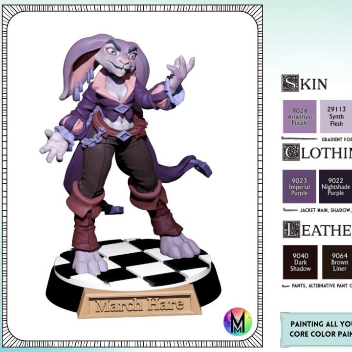 Harengon -The March Hare, harengon Sorcerer image