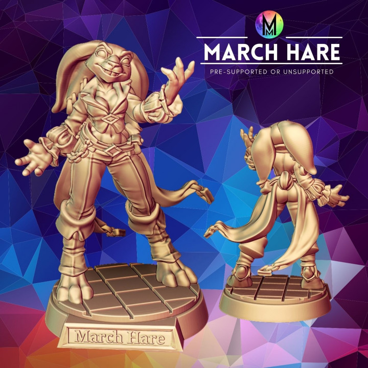 Harengon -The March Hare, harengon Sorcerer image