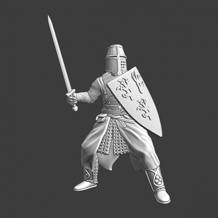 Medieval Danish vassal knight image