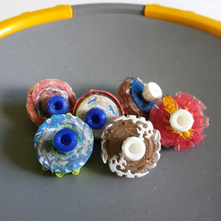 3D Printable Beyblade Micros Gear by Joah Tang