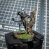 Zdir, Eastern Dragonborn Sorcerer - 32mm Roleplaying game Miniature print image
