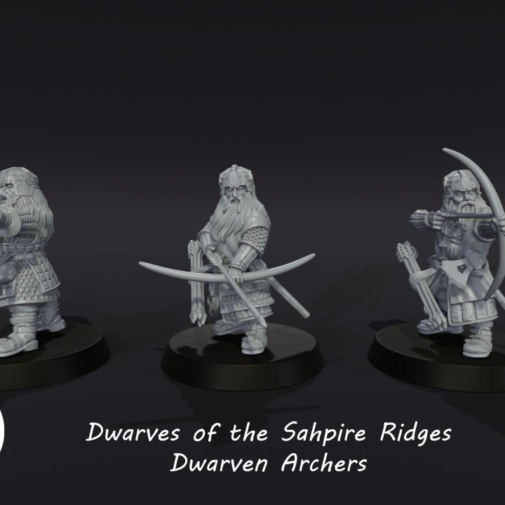 Dwarves of the Saphire Ridges Dwarven Archers image