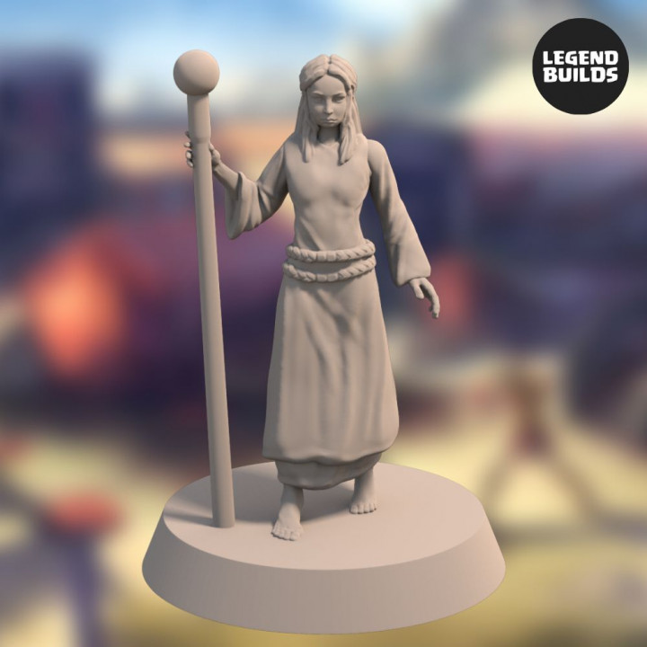 Hadnia “The Brave” – 3D Printable Miniature – STL file image