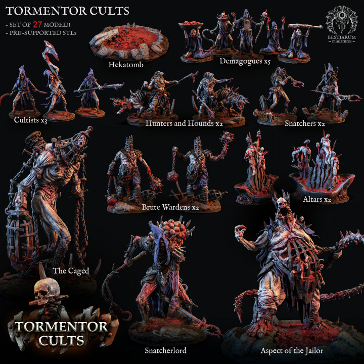 TORMENTOR CULTS - 5e statblocks and Lore image