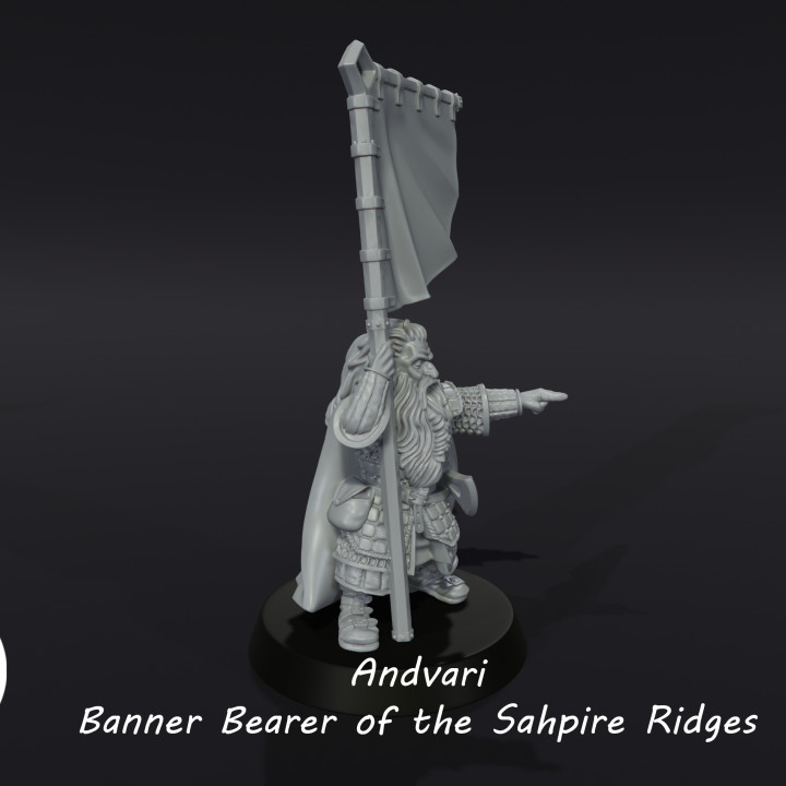 Andvari, Banner Bearer of the Saphire Ridges image