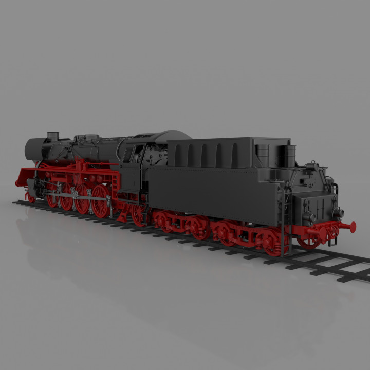 Locomotive Train 20th Century Ready to Print image