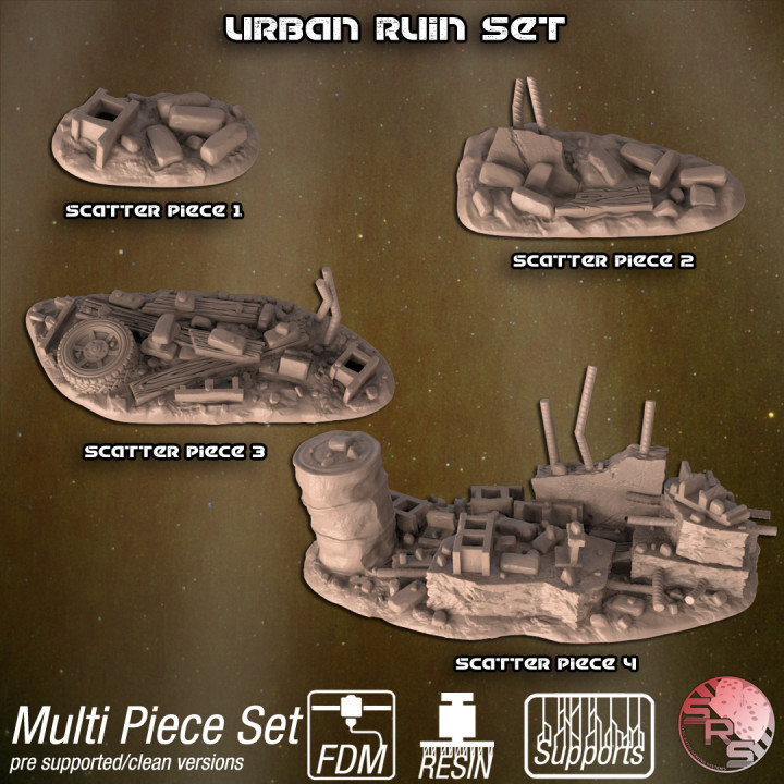 Urban Ruin Themed Scatter Terrain image