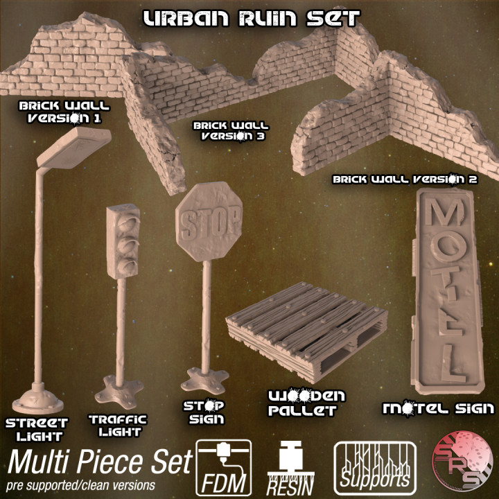 Urban Ruin Themed Scatter Terrain image