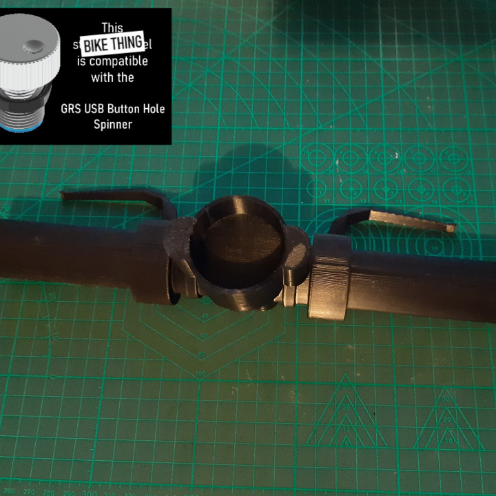 Arcade Spinner AIO Motorbike handlebars - GRS USB BHS Compatible image