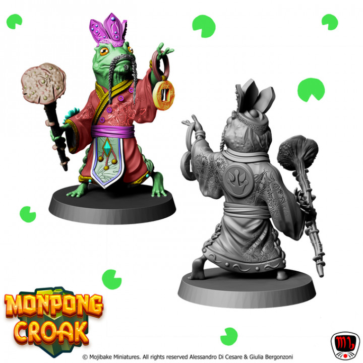 Asian Frog Priest (pre-supported) image