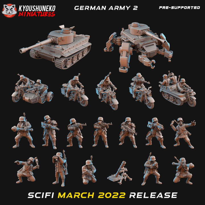 March 2022 Scifi Release "German Army 2" image